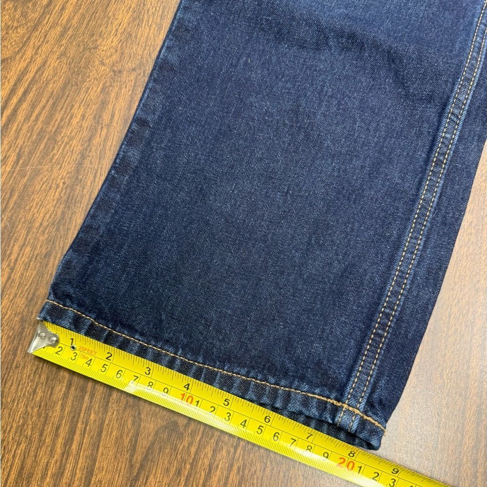 Old Navy men’s size 34 x 34” Classic Blue Denim Jeans loose fit - Picture 5 of 10